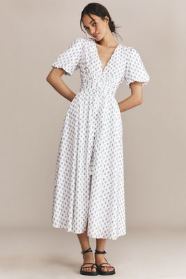English Factory Sweetheart Fit & Flare Mini Dress