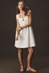 By Anthropologie Sleeveless Poplin Mini Dress | Anthropologie