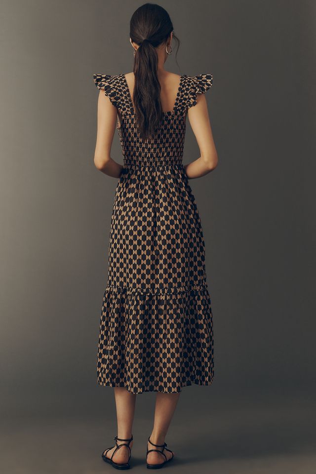 The Peregrine Midi Dress: Square-Neck Edition