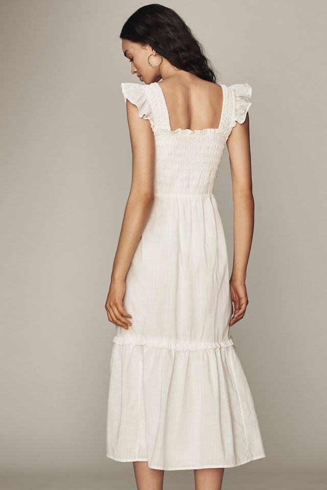 The Peregrine Midi Dress: Square-Neck Edition