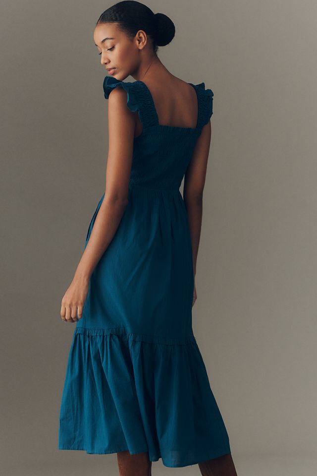 The Peregrine Square-Neck Midi Dress #2