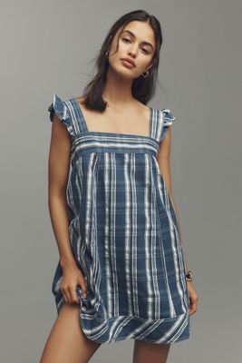 Maeve Sleeveless Scoop-Neck Chain-Trim Cutout Midi Dress