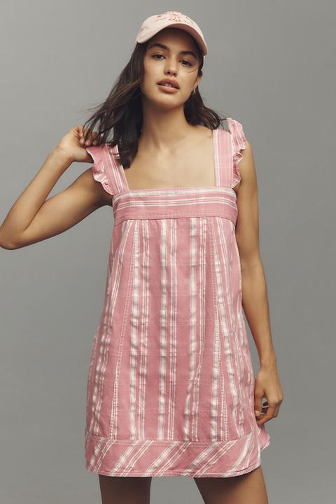 Pilcro Sleeveless Lakeside Swing Mini Dress