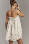 Maeve Strapless Lace Mini Dress