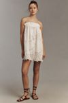 Maeve Strapless Lace Mini Dress