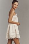 Maeve Strapless Lace Mini Dress