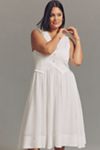 Pilcro Sleeveless Vest Twofer Midi Dress