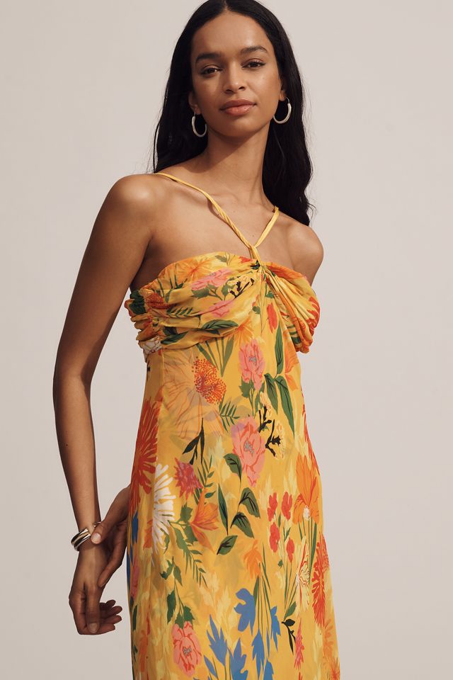 By Anthropologie Halter Slip Dress #3