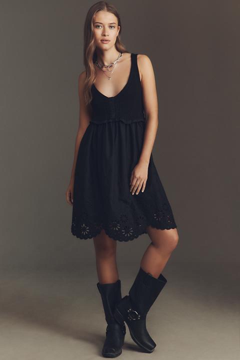By Anthropologie Sleeveless Sweater Mini Dress