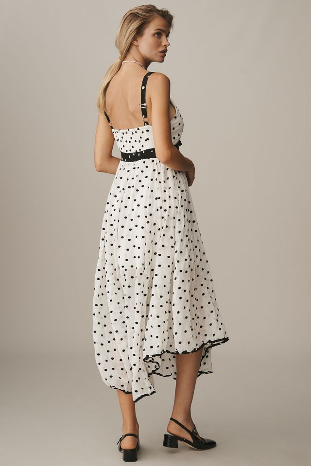 Maeve Sleeveless V-Neck Midi Slip Dress #1