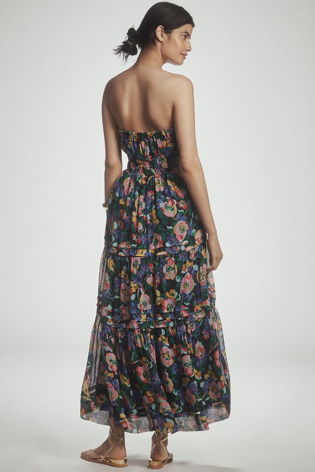 The Somerset Strapless Maxi Dress #1