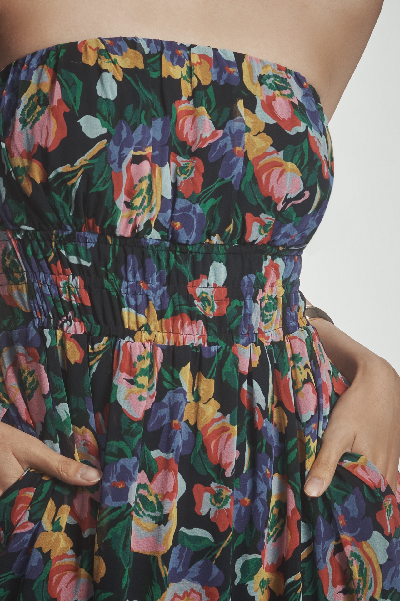The Somerset Strapless Maxi Dress
