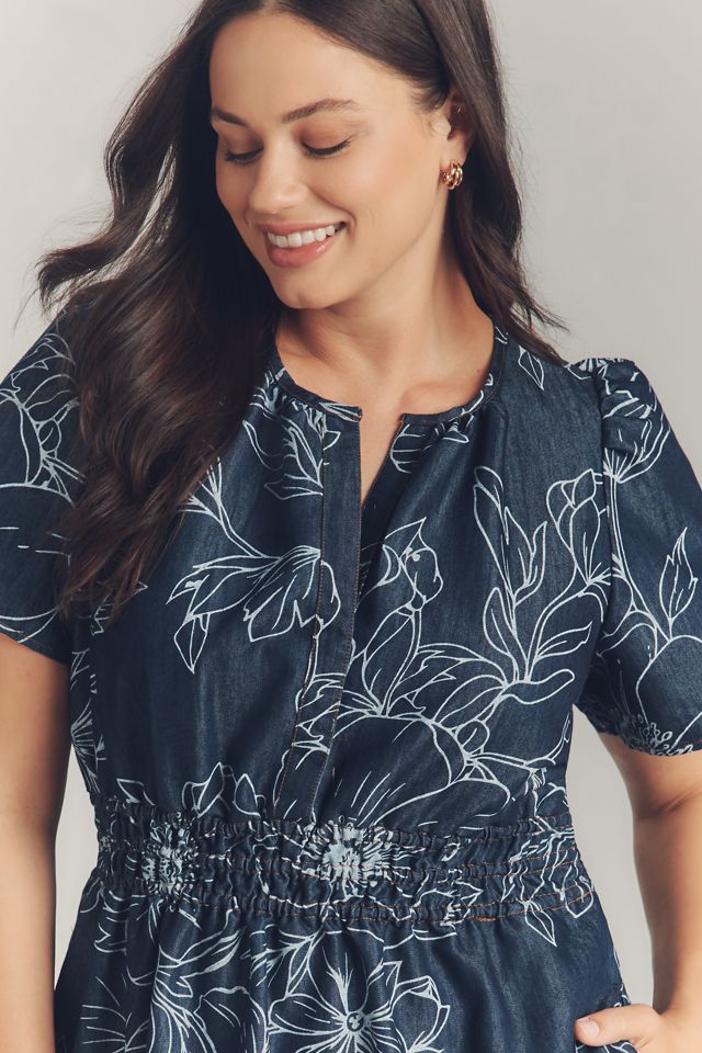 The Somerset Denim Mini Dress #5