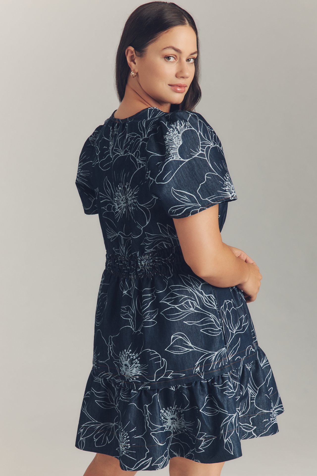 The Somerset Denim Mini Dress