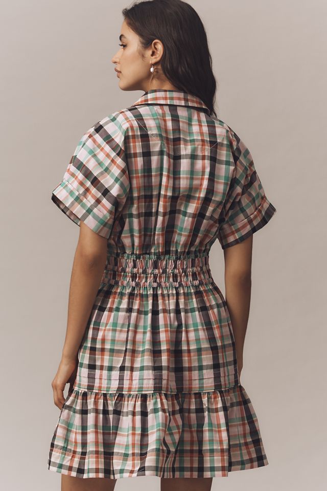 The Somerset Plaid Mini Dress #2
