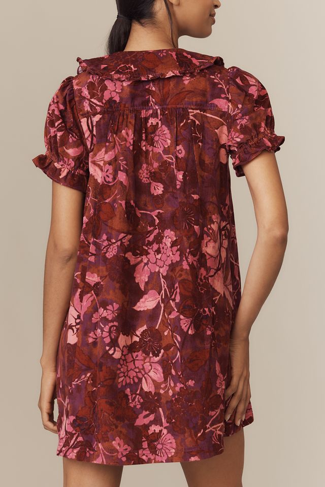 The Keira Corduroy Mini Dress by Pilcro #1