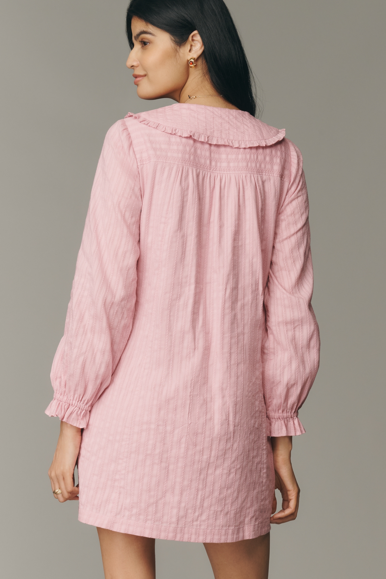 The @loverlygrey Keira Long-Sleeve Shirt Dress by Pilcro