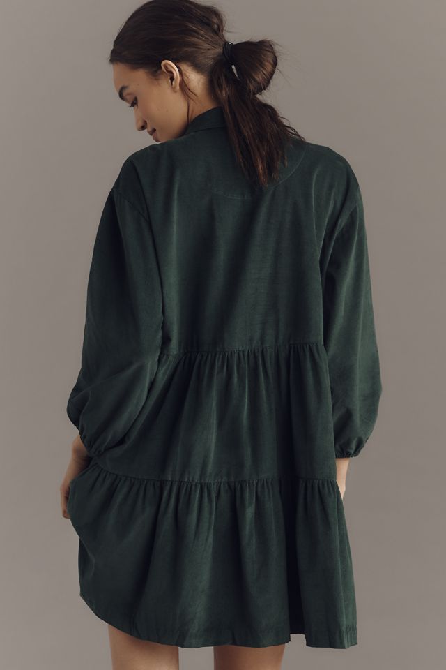 The @loverlygrey Bettina Mini Shirt Dress by Maeve