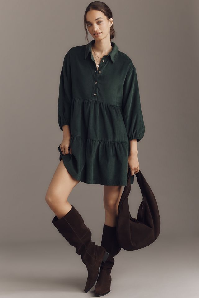 The @loverlygrey Bettina Mini Shirt Dress by Maeve