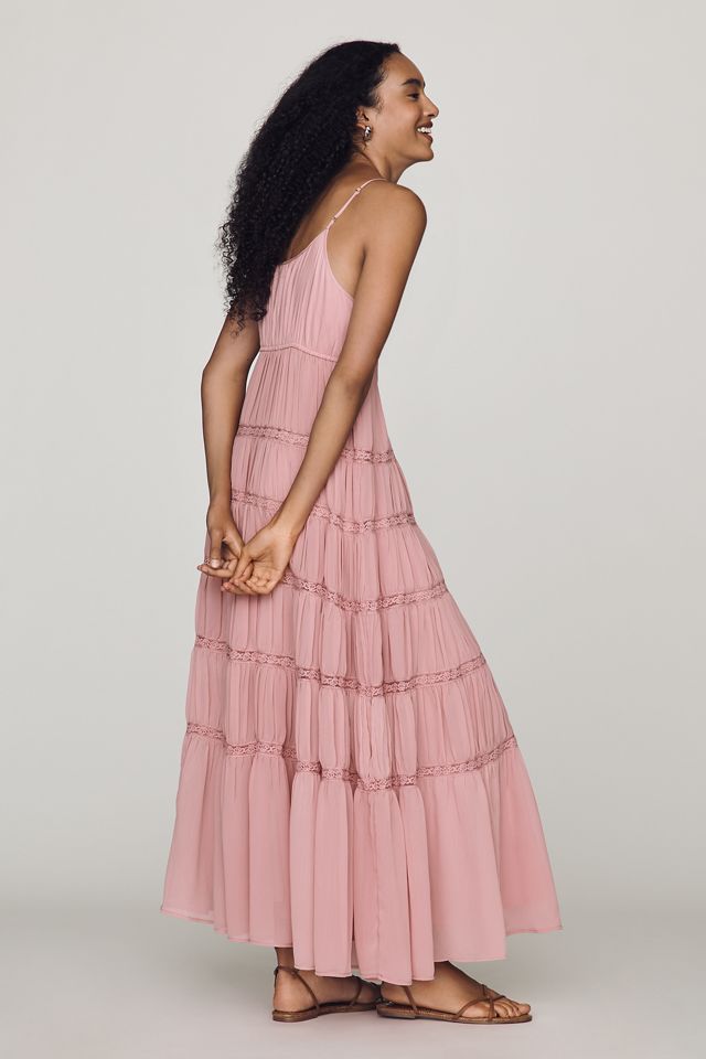 By Anthropologie Twofer Ärmelloses Stufenkleid #4