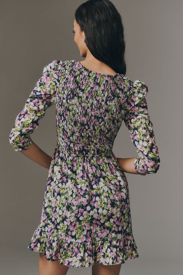 knee length dresses for ladies Love The Label Anthropologie Madelyn Mini Dress – White Chocolate Couture main image 0