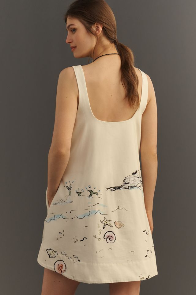 Keiko Mini Dress by Maeve #4