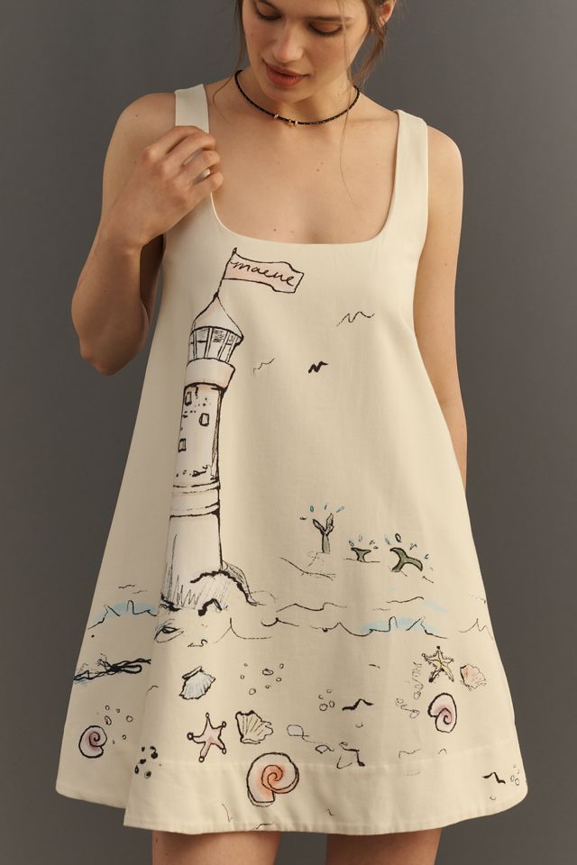 Keiko Mini Dress by Maeve #2