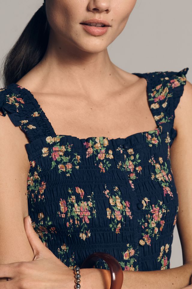 The Peregrine Square-Neck Mini Dress #3