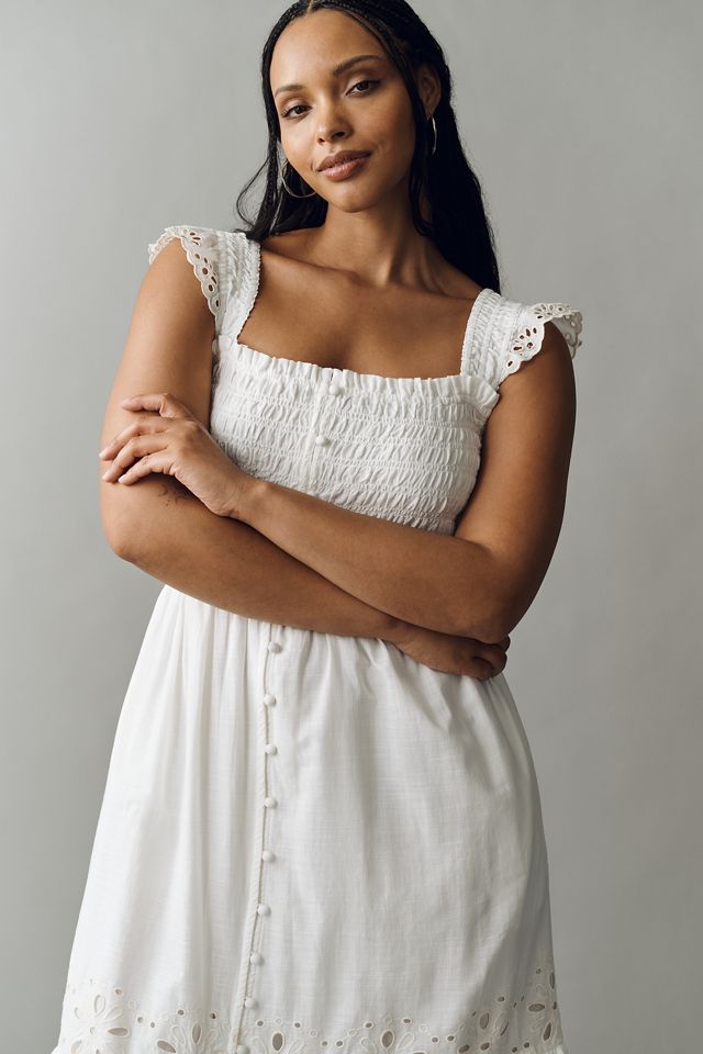 Peregrine Eyelet Midi Dress #5