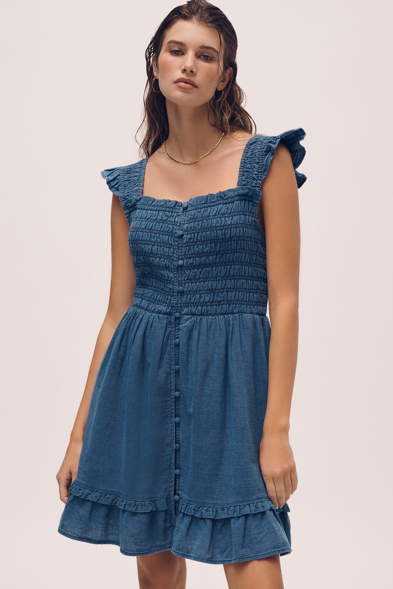 Peregrine Cotton Mini Dress