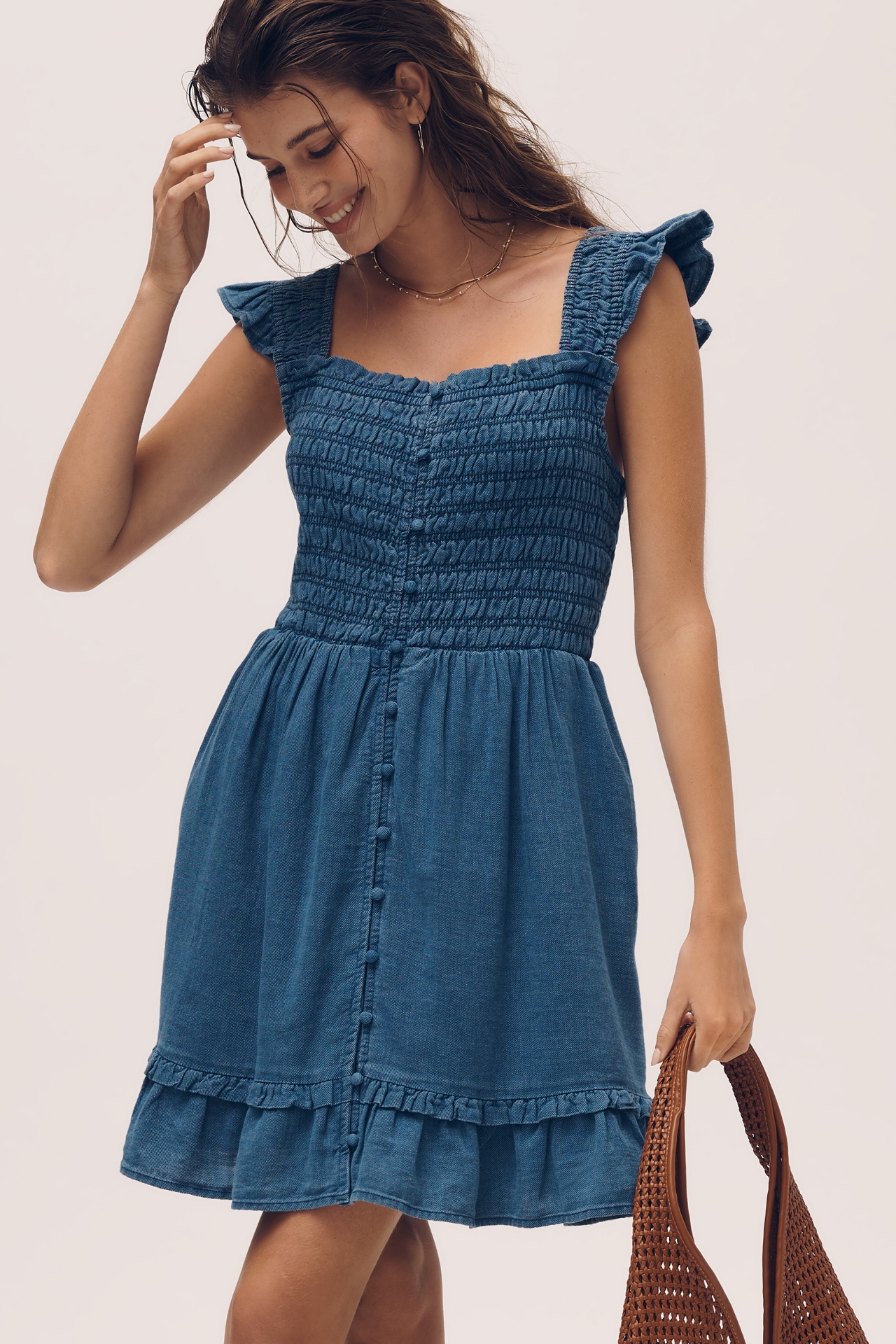 Peregrine Cotton Mini Dress