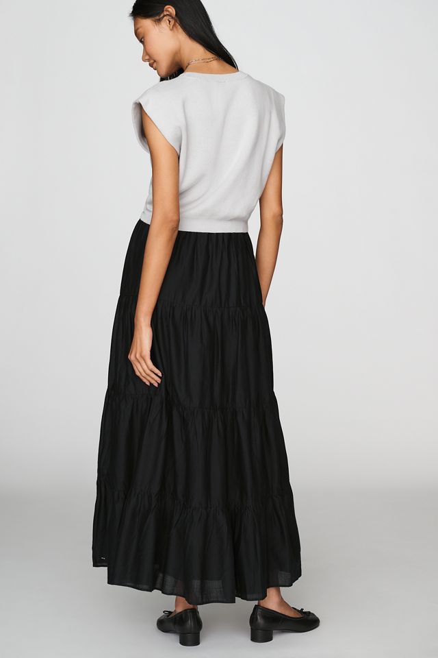 By Anthropologie Gemini Twofer Midi Dress #2