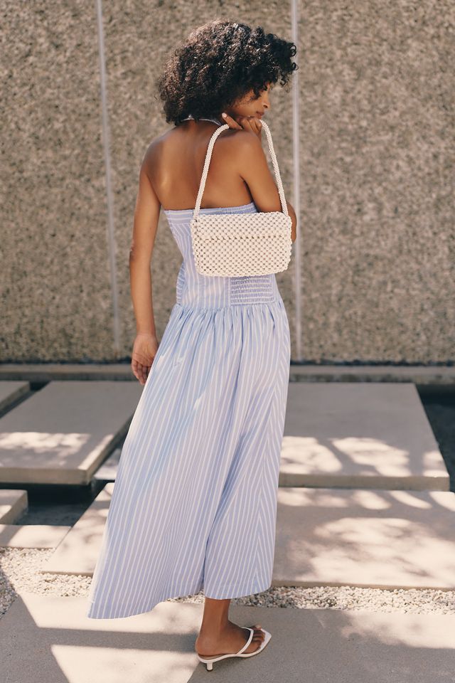 Maeve Poplin Halter Midi Dress #2