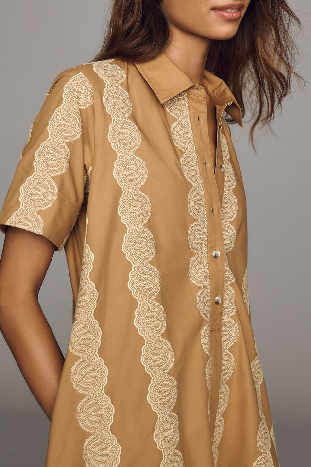 Maeve Pollie Swing Tunic Mini Dress #1
