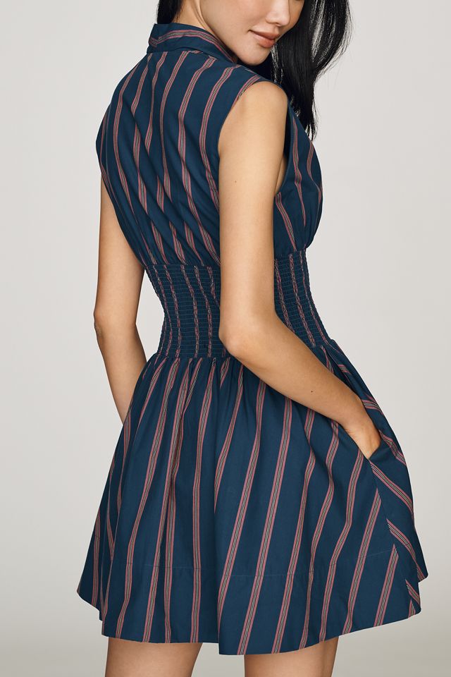 Tommie Front-Zip Mini Shirtdress #2