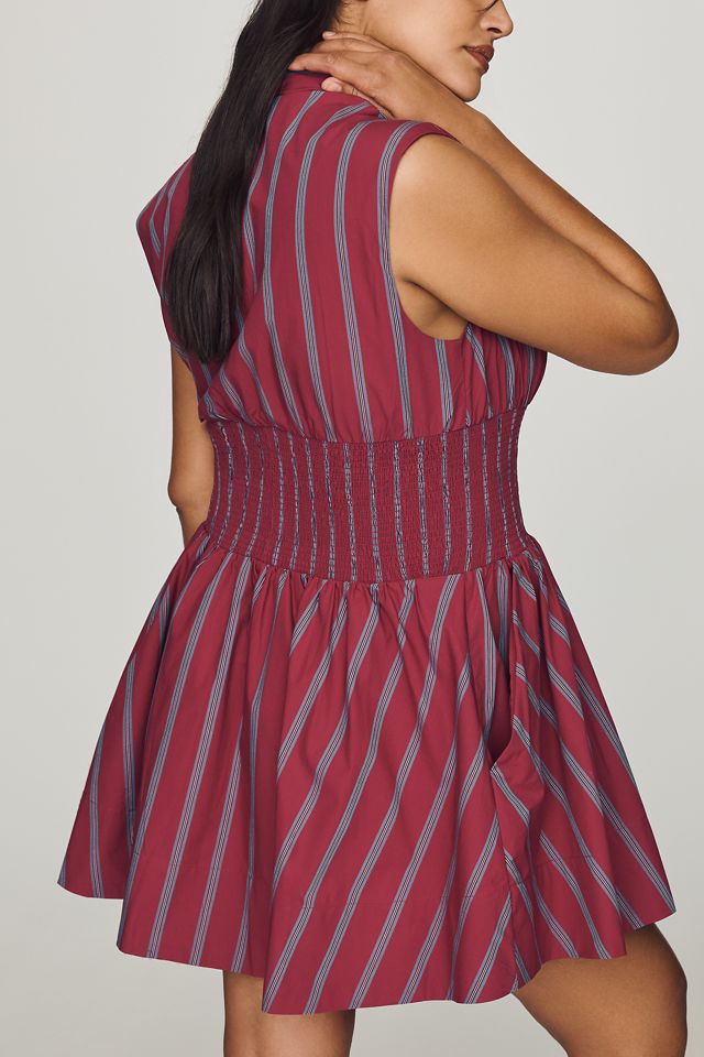 Tommie Front-Zip Mini Shirtdress #5