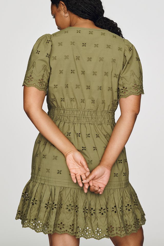 Somerset Smocked Mini Dress #6