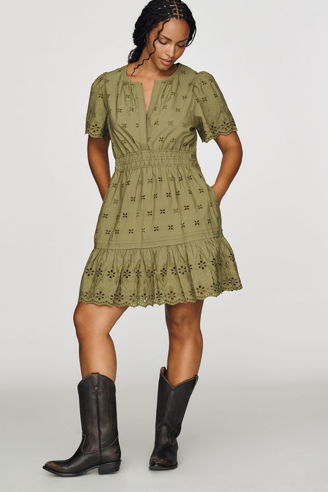 Somerset Smocked Mini Dress #3