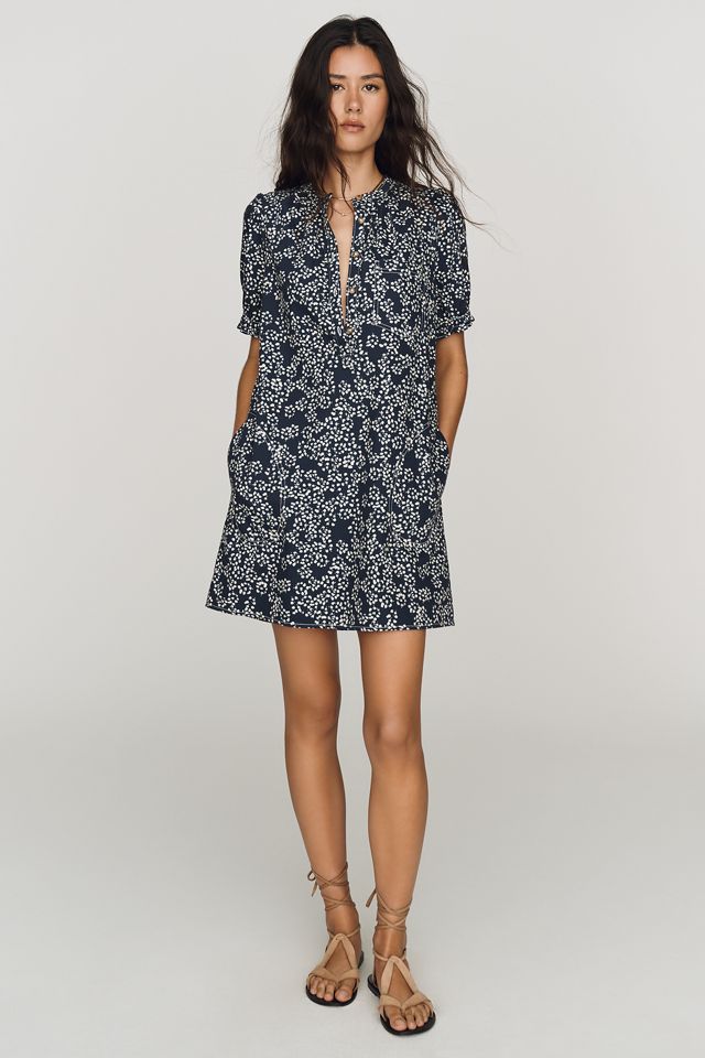 Aly Puff-Sleeve Mini Dress by Pilcro #2