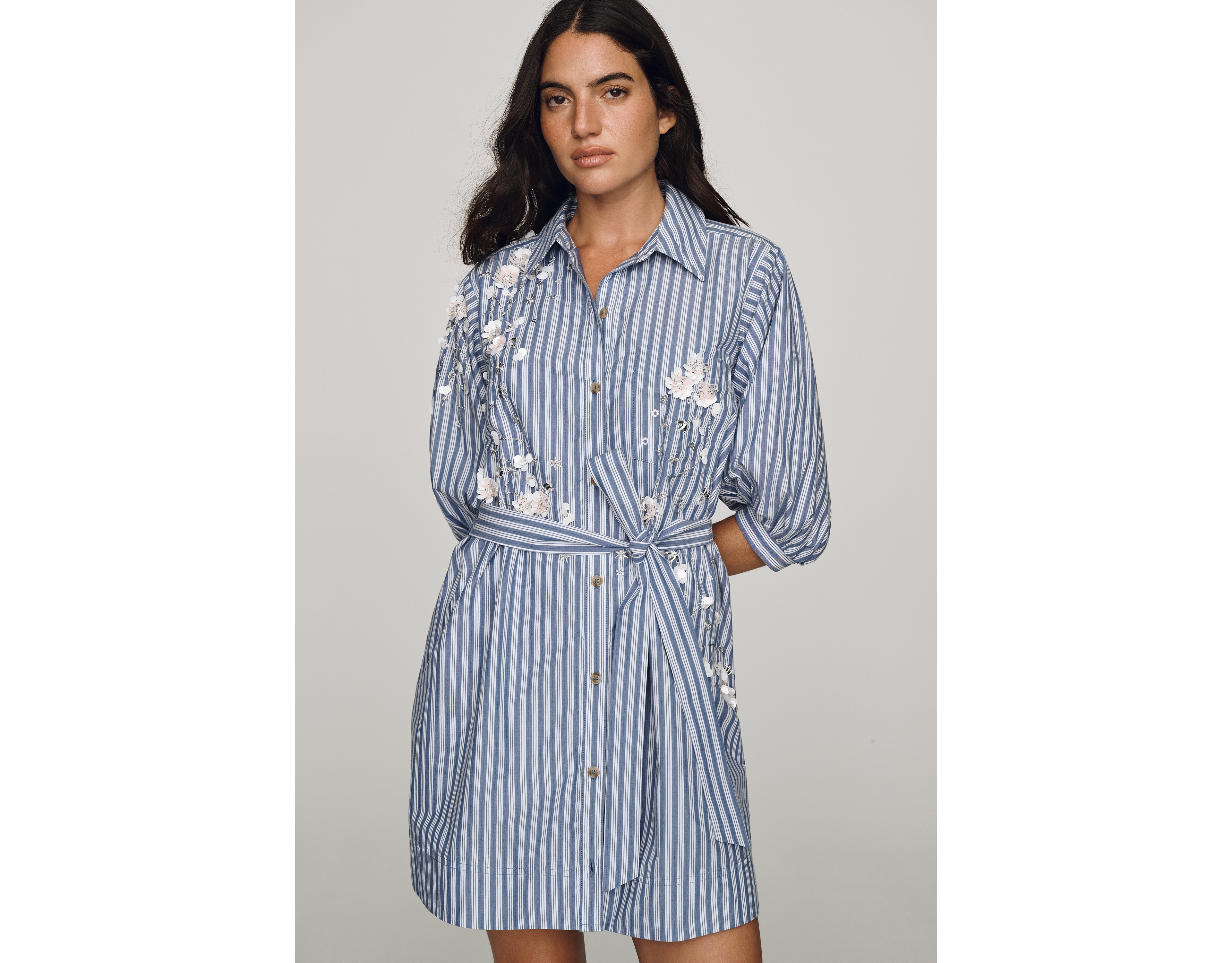 Maeve Mona Mini Shirtdress