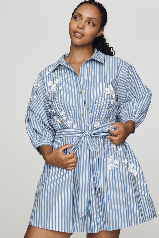 Maeve Mona Mini Shirtdress #4