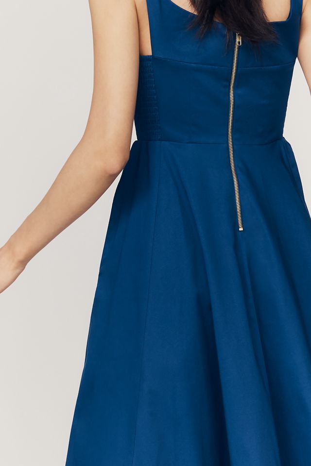Robe midi en satin Maeve #2