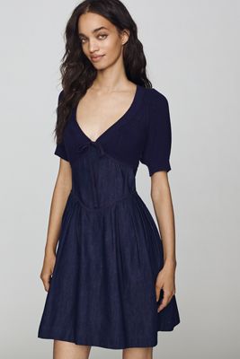 By Anthropologie Den 100% Cotton Sweater Mini Dress