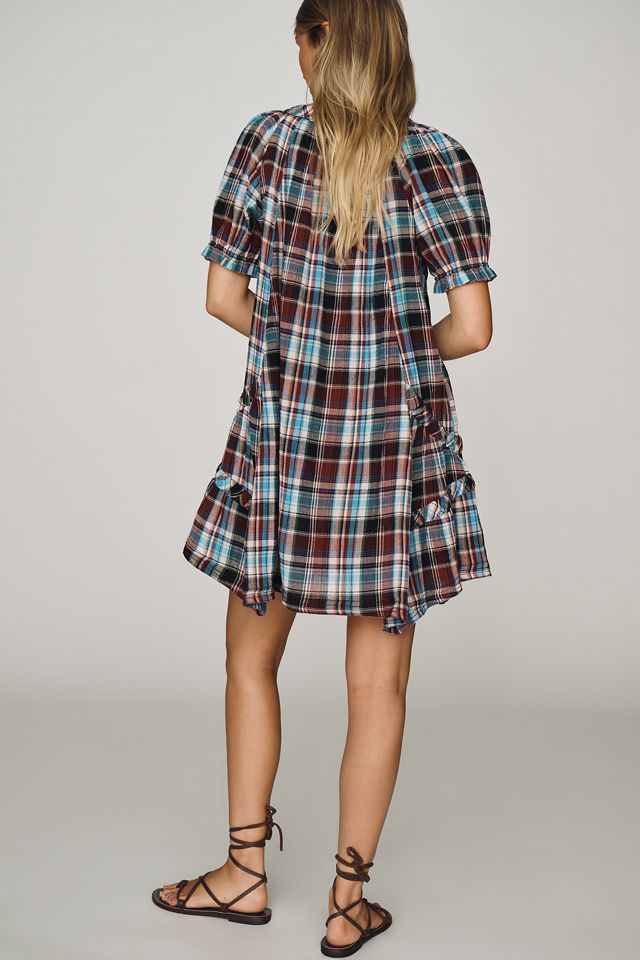 Pilcro Cotton Textured Mini Dress #3