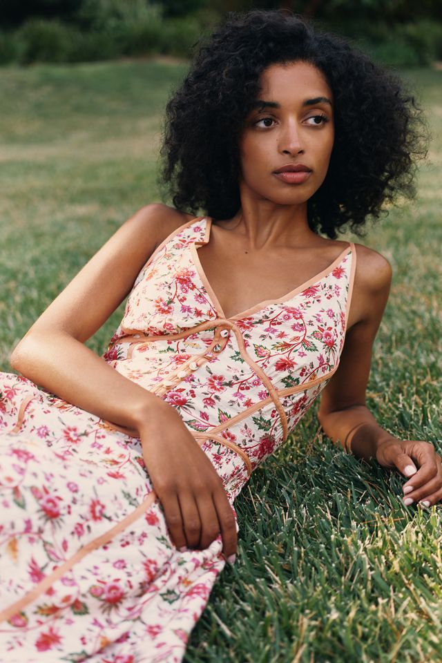 Waited Tipped Midi Dress #3