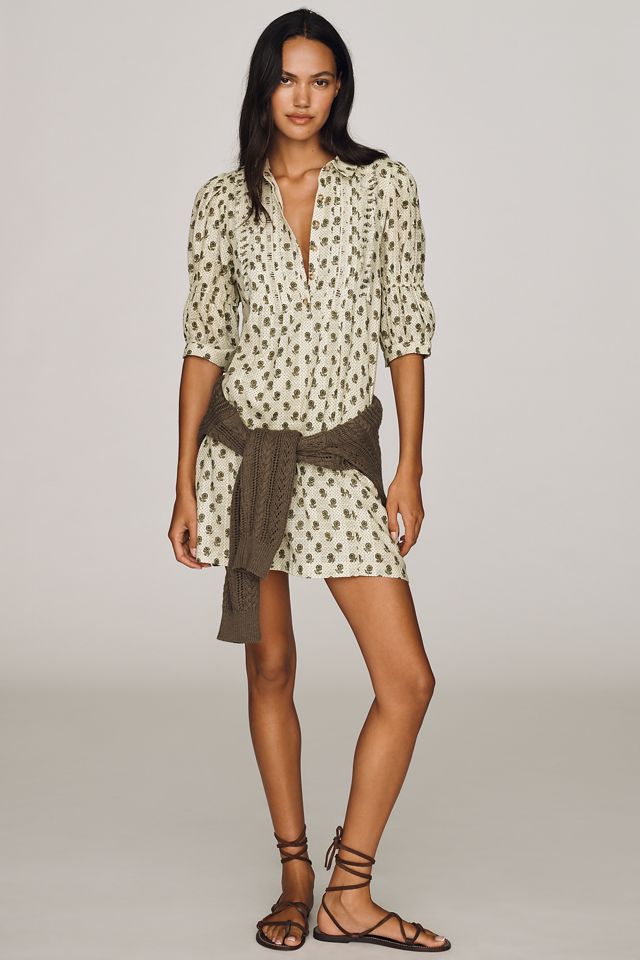 Pilcro Tallulah 100% Cotton Mini Dress #1