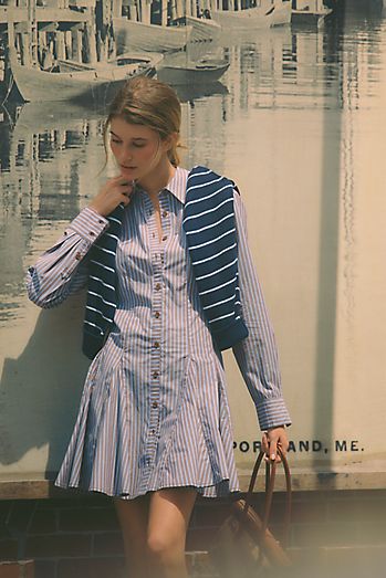 dress and shirt Essential Navy Short Sleeve Gauze Dress, Small The result White Shirt Dresses For Women: