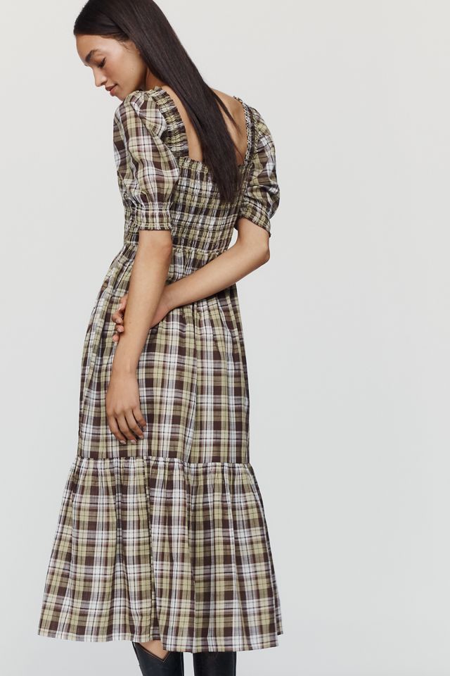 El Vestido Midi Peregrine con Mangas Abullonadas #2