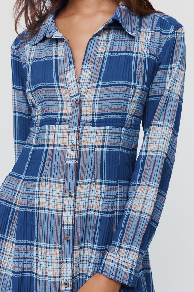 Pilcro Denim Waisted Midi Shirtdress #2