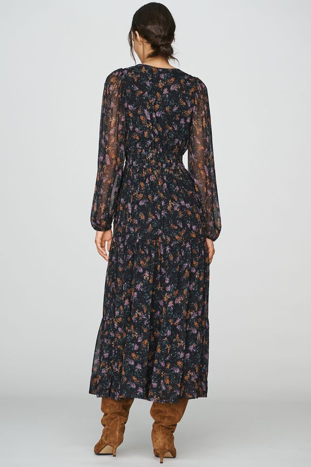 @merricksart x Anthropologie Somerset Chiffon-Maxikleid #3